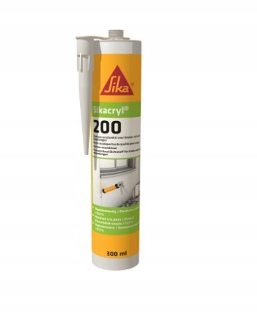 AKRYL WYSOKIEJ KLASY SIKACRYL-200 BIAŁY 300ML AKRYL WYSOKIEJ KLASY SIKACRYL-200 BIAŁY 300ML