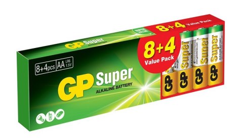 BATERIA SUPER ALKALINE AA LR6 1.5V 12 SZTUK BATERIA SUPER ALKALINE AA LR6 1.5V 12 SZTUK