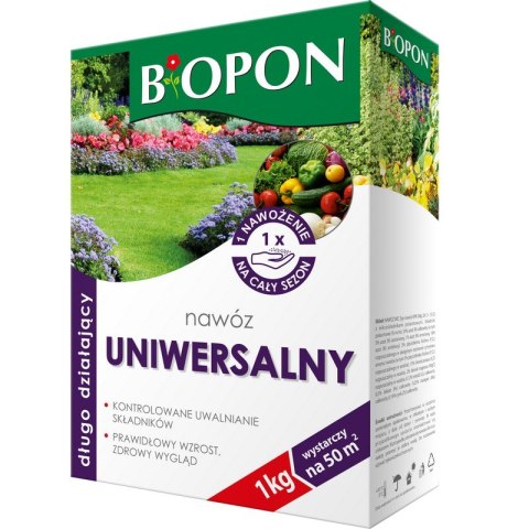 NAWÓZ - DŁUGO DZIAŁAJĄCY UNIWERSALNY GRANULAT KARTON 1KG NAWÓZ - DŁUGO DZIAŁAJĄCY UNIWERSALNY GRANULAT KARTON 1KG