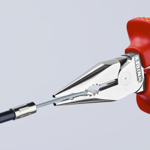 SZCZYPCE UNIWERSALNE Z OSTRO ZAKOŃCZONYMI SZCZĘKAMI PCV145MM SZCZYPCE UNIWERSALNE Z OSTRO ZAKOŃCZONYMI SZCZĘKAMI PCV145MM