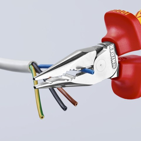 SZCZYPCE UNIWERSALNE Z OSTRO ZAKOŃCZONYMI SZCZĘKAMI PCV145MM SZCZYPCE UNIWERSALNE Z OSTRO ZAKOŃCZONYMI SZCZĘKAMI PCV145MM