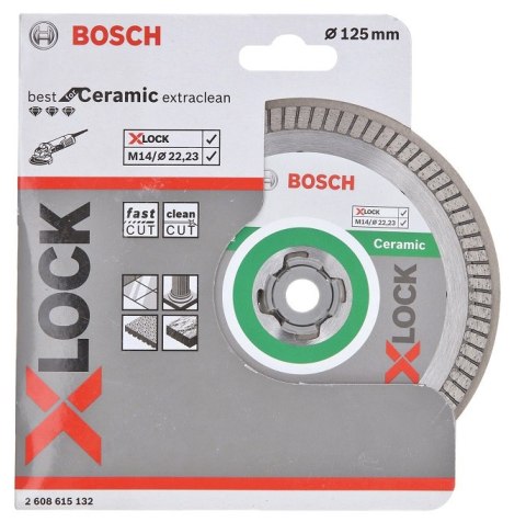 TARCZA DIAMENTOWA CERAMIC EXTRACLEAN TURBO 125*1.4 X-LOCK TARCZA DIAMENTOWA CERAMIC EXTRACLEAN TURBO 125*1.4 X-LOCK