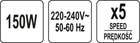 MIKSER RĘCZNY 150-200W MIKSER RĘCZNY 150-200W