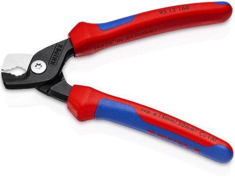 NOŻYCE DO KABLI STEPCUT 160MM NOŻYCE DO KABLI STEPCUT 160MM