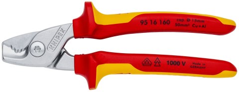 NOŻYCE DO KABLI IZOLOWANE 1000V 160MM NOŻYCE DO KABLI IZOLOWANE 1000V 160MM