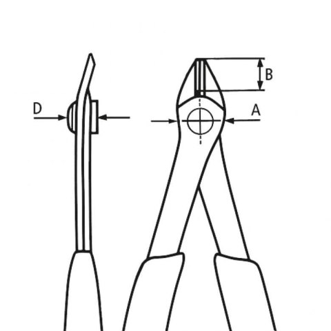 SZCZYPCE TNĄCE BOCZNE ZE SPRĘŻYNKĄ IZOLOWANE 125MM SZCZYPCE TNĄCE BOCZNE ZE SPRĘŻYNKĄ IZOLOWANE 125MM