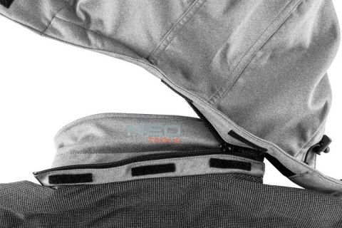 KURTKA SOFTSHELL Z KAPTUREM ODPINANYM, ROZMIAR S KURTKA SOFTSHELL Z KAPTUREM ODPINANYM, ROZMIAR S