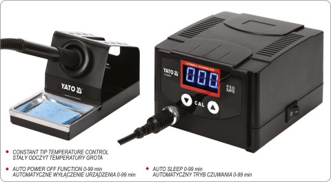 STACJA LUTOWNICZA CYFROWA 70W TYP GROT, WYŚWIETLACZ STACJA LUTOWNICZA CYFROWA 70W TYP GROT, WYŚWIETLACZ
