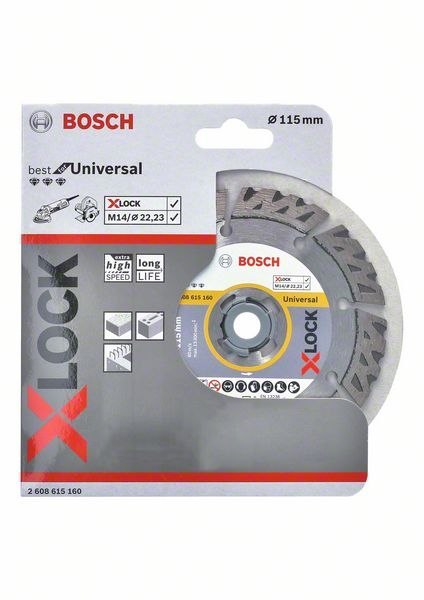 TARCZA DIAMENTOWA UNIWERSAL 115*2 X-LOCK TARCZA DIAMENTOWA UNIWERSAL 115*2 X-LOCK