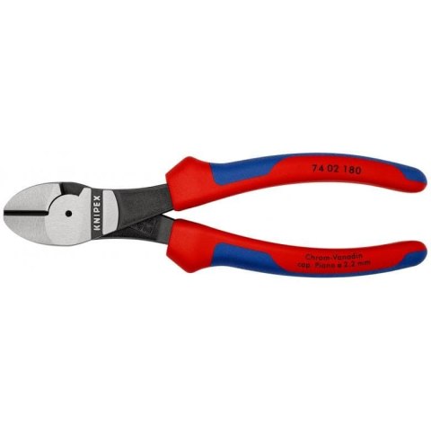 SZCZYPCE TNĄCE BOCZNE O ZWIĘKSZONYM PRZEŁOŻENIU 180MM SZCZYPCE TNĄCE BOCZNE O ZWIĘKSZONYM PRZEŁOŻENIU 180MM