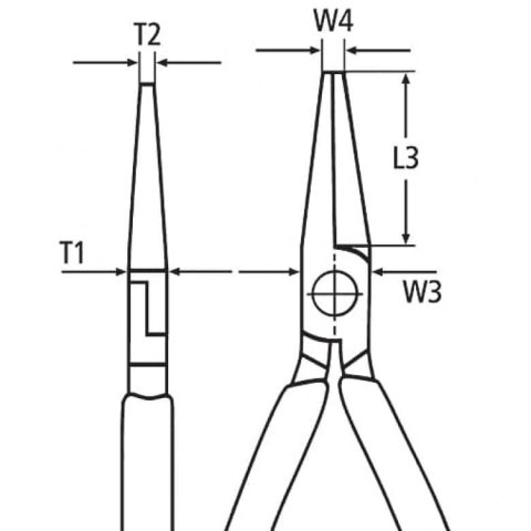 SZCZYPCE TNĄCE PÓŁOKRĄGŁE 140MM SZCZYPCE TNĄCE PÓŁOKRĄGŁE 140MM
