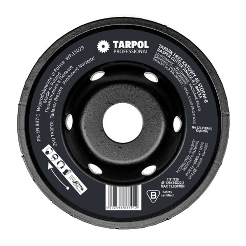 TARNIK FREZ KĄTOWY T-91 45 STOPNI-B 120MM TARNIK FREZ KĄTOWY T-91 45 STOPNI-B 120MM