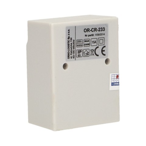 CZUJNIK ZMIERZCHOWY Z ZEWNĘTRZNĄ SONDĄ, IP65 2300W CZUJNIK ZMIERZCHOWY Z ZEWNĘTRZNĄ SONDĄ, IP65 2300W
