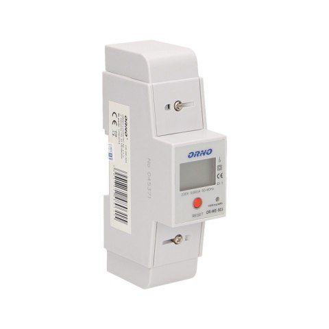 1-FAZOWY WSKAŹNIK ZUŻYCIA ENERGII 80A 1-FAZOWY WSKAŹNIK ZUŻYCIA ENERGII 80A