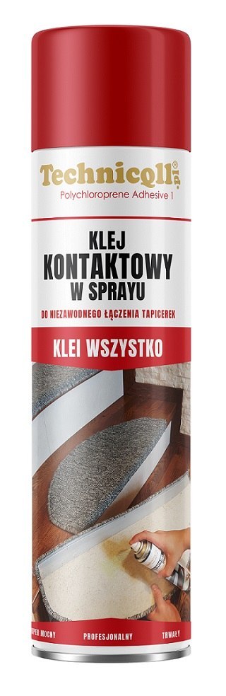 KLEJ KONTAKTOWY W SPRAYU 500ML KLEJ KONTAKTOWY W SPRAYU 500ML
