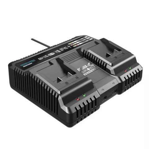 SZYBKA ŁADOWARKA PODWÓJNA SMART 18V SAS+ALL SZYBKA ŁADOWARKA PODWÓJNA SMART 18V SAS+ALL