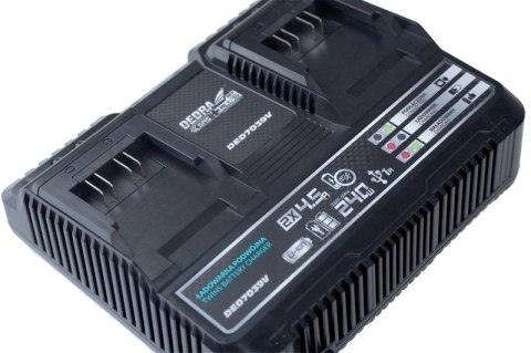 SZYBKA ŁADOWARKA PODWÓJNA SMART 18V SAS+ALL SZYBKA ŁADOWARKA PODWÓJNA SMART 18V SAS+ALL